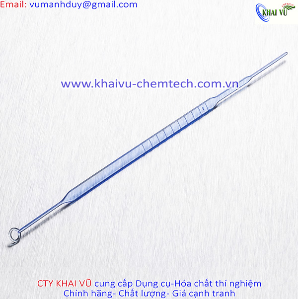 [HCM]1 túi 20 cái que cấy vi sinh nhựa vô trùng đầu vòng và đầu thẳng cỡ 1uL hoặc 10uL (Pháp)