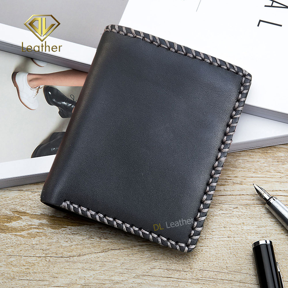 Ví Nam Da Bò Cao Cấp, Ví Da Nam Đứng Handmade (Đen of Nâu) – VDDVĐ01