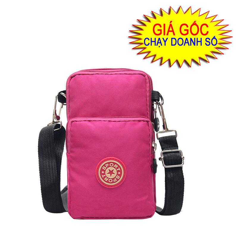 [HCM]Túi Đeo Chéo Nam Nữ Chống Nước Đa Năng Đeo Hông Bao Đựng Điện Thoại Mini Nhỏ Gọn