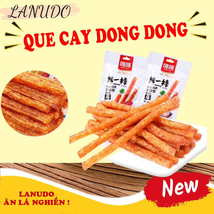 Que Cay Tẩm Vị Dong Dong Ăn Vặt Nội Địa Trung Quốc Siêu Ngon Gói 80Gam