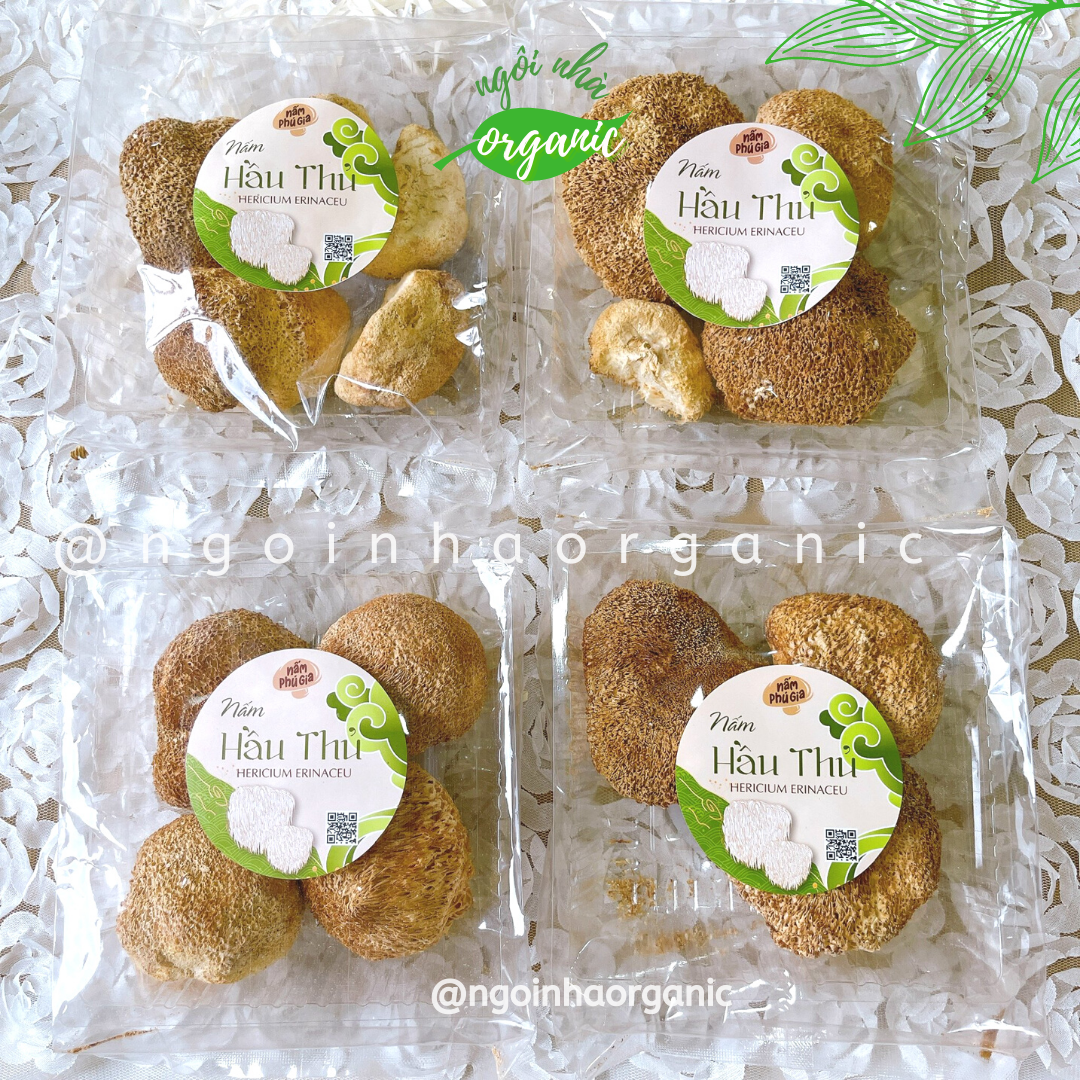 Nấm hầu thủ khay 70g - nấm phú gia
