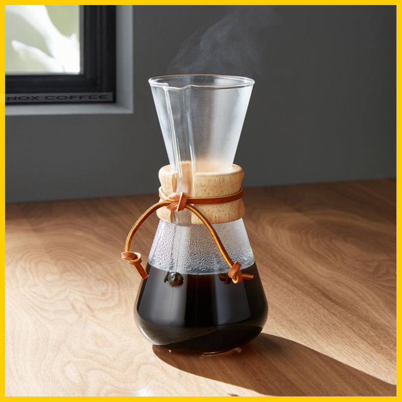 Bình pha cà phê Chemex | Có tặng kèm phễu inox