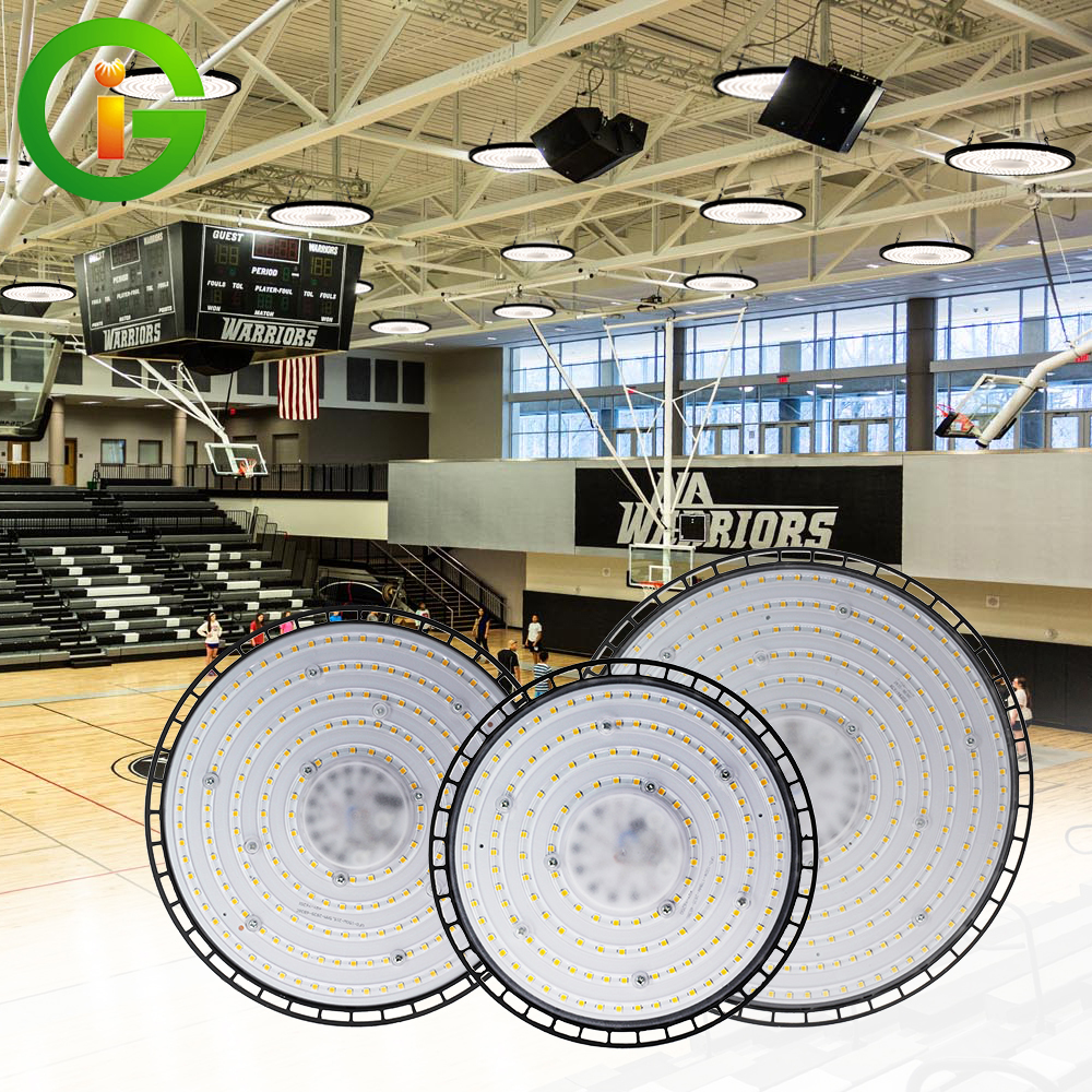 Đèn led high bay ufo đèn gara 100w 150w ac220v đèn chiếu sáng công nghiệp chống nước cho nhà kho đèn xưởng tiết kiệm chi phí