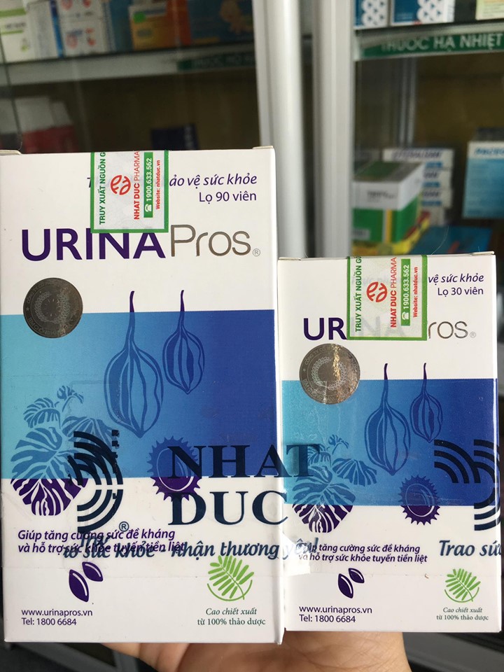 Urina pros tăng sức đề kháng hỗ trợ tiền liệt tuyến hộp 90 viên