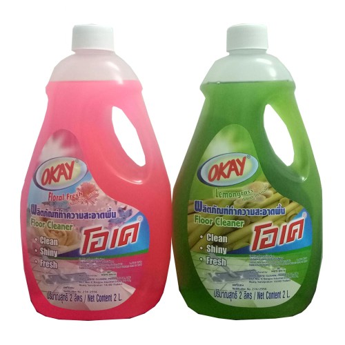 Hcm- nước lau sàn okay 2000ml thái lan