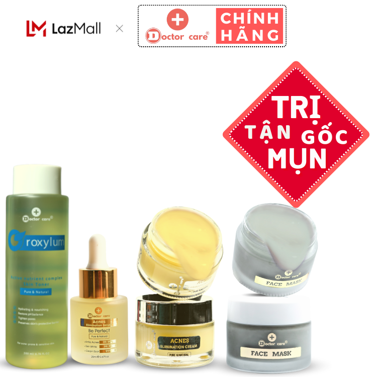 Bộ tri mụn ẩn ,mụn đầu đen, mụn thâm doctor care