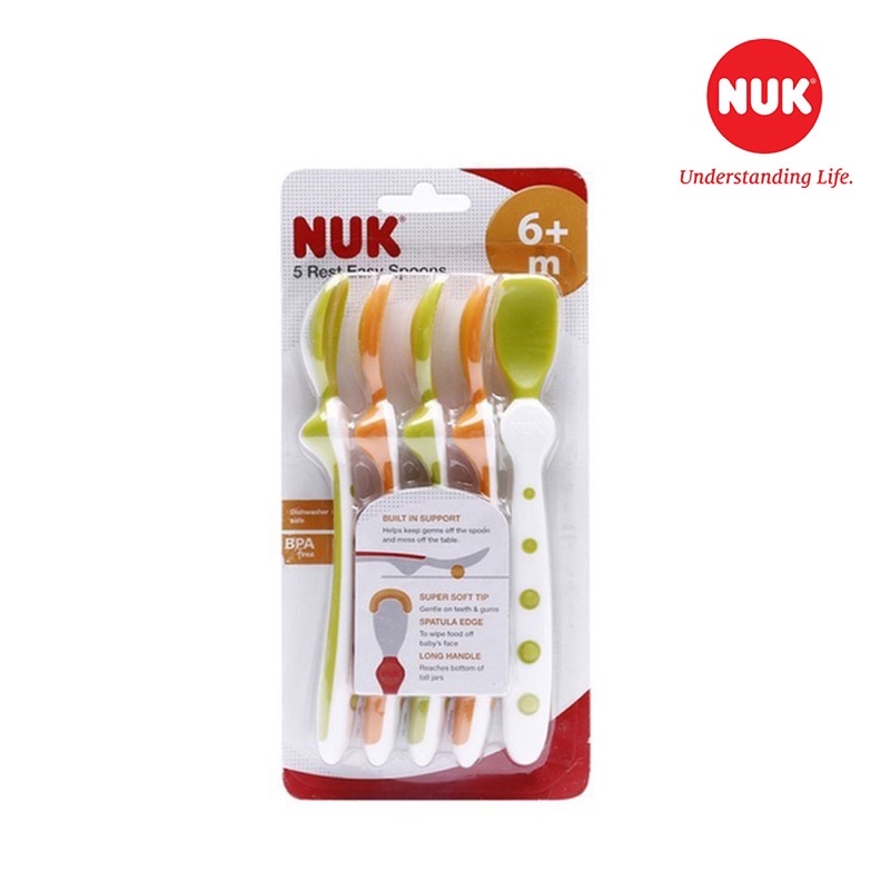 Thìa mềm NUK chính hãng