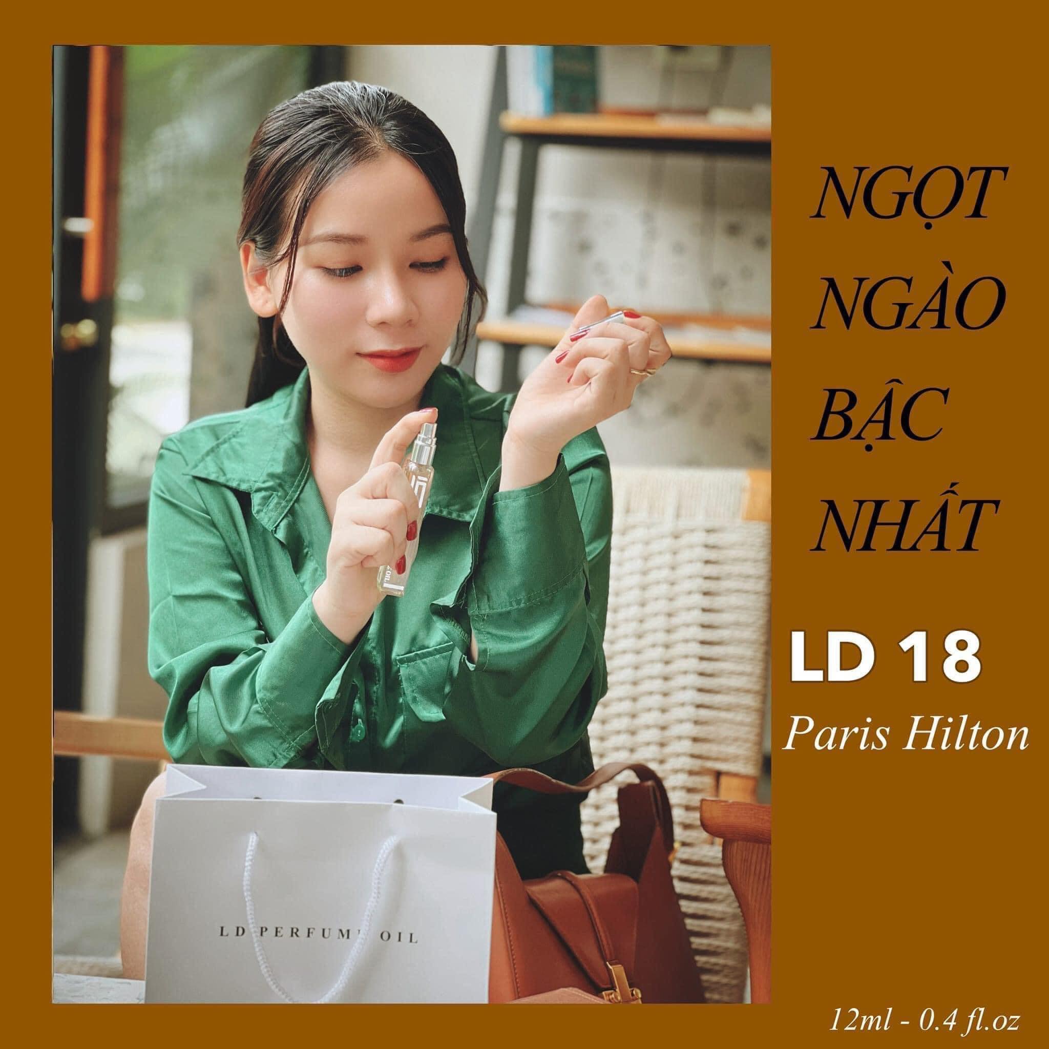Tinh dầu nước hoa nữ ld18 pa.ris hilton 12ml - ld perfume oil