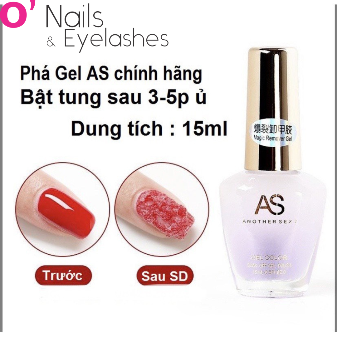 Phá gel AS chai 15ml hàng chính hãng