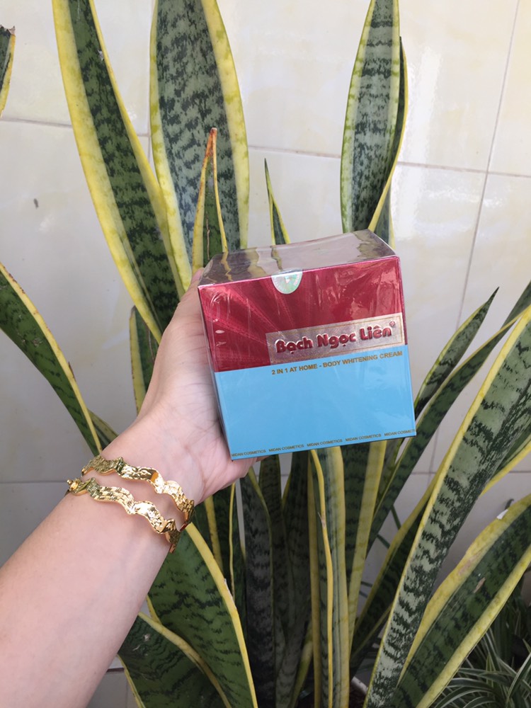 Body bạch ngọc liên 2in1 at home body whitening cream chính hãng