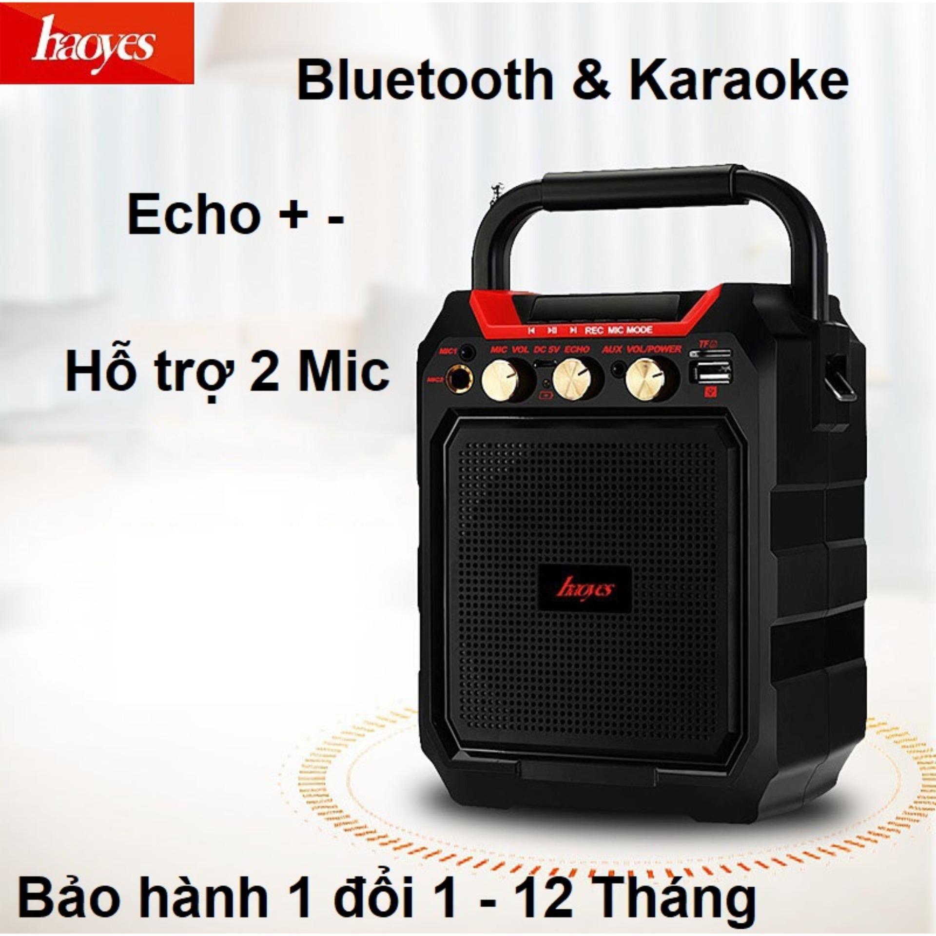 Loa Karaoke, Loa Kéo, Loa Bluetooth Karaoke HAOYES K99 Cao Cấp, Cho Chất Lượng Âm Thanh Ra Hay, Bảo Hành 12 Tháng 1 Đổi 1