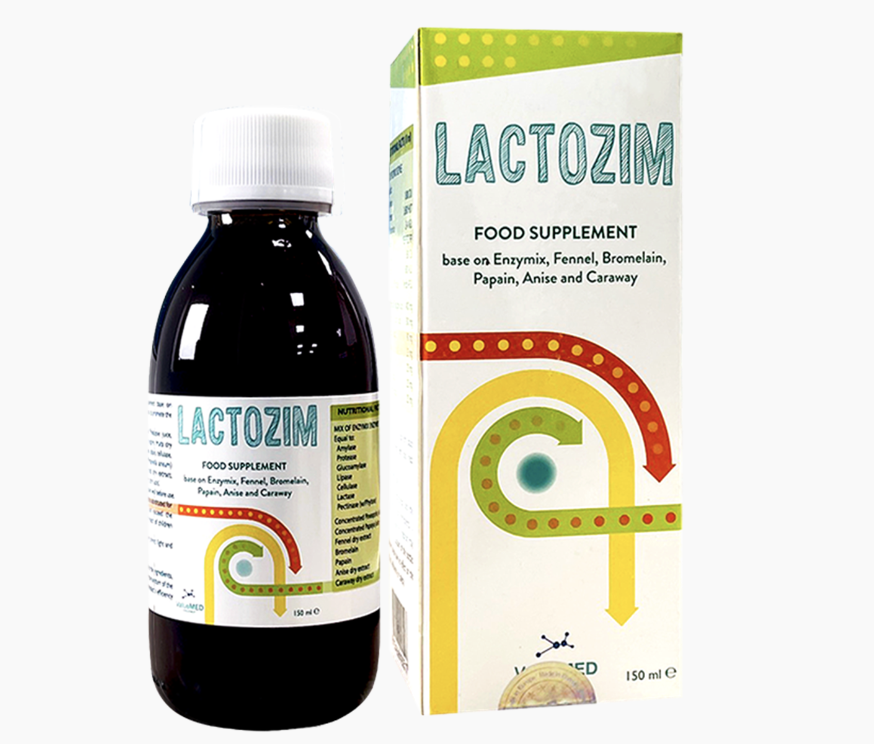 Men tiêu hoá Lactozim- Cung cấp 9 enzym tự nhiên giúp trẻ tiêu hóa tốt, giảm đầy chướng bụng