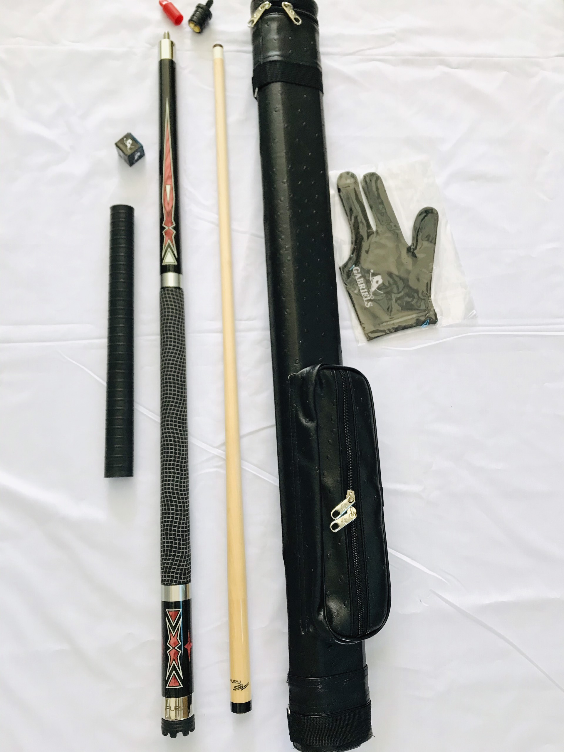 Cơ bida lỗ FURY kèm combo