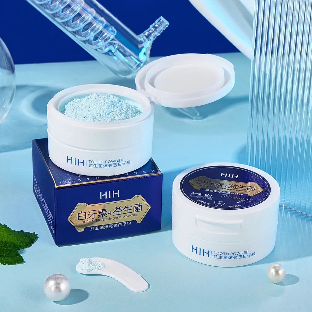 Bột Trắng Răng HIH Tooth Powder Hiệu Quả Nhanh Chóng 50gr