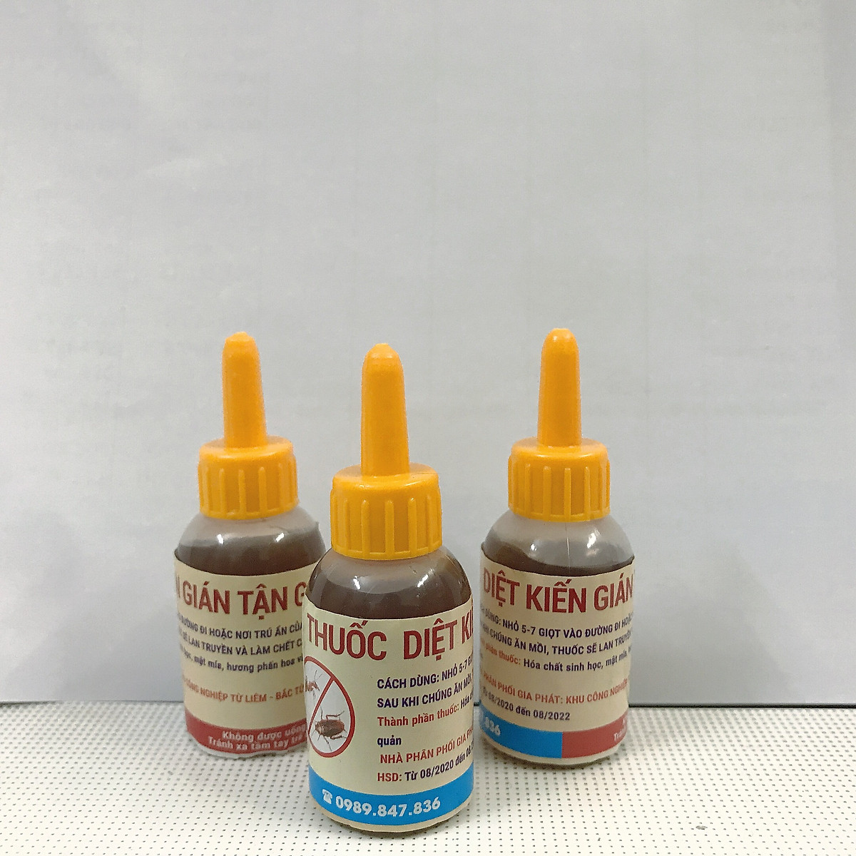 Lọ nhỏ diệt kiến gián tận gốc sinh học 10ml