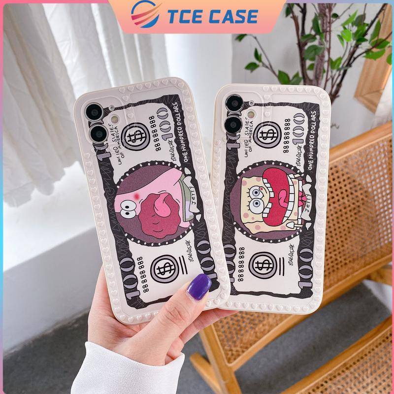 Ốp lưng iphone ốp iphone Dollar SpongeBob case cho iphone13 /6/ 7/8 / 8 /plus/ x/ xs / xr/xs/xsmax/11/12/pro/max