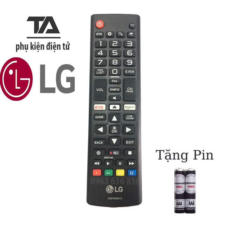 Remote tivi lg smart ✔ điều khiển tivi lg smart - hàng tốt