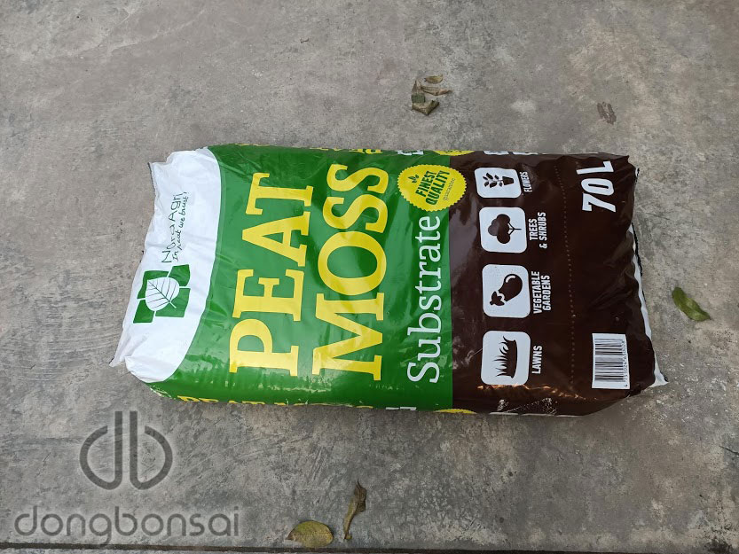 Chất trồng Giá thể hữu cơ Peatmoss 70l