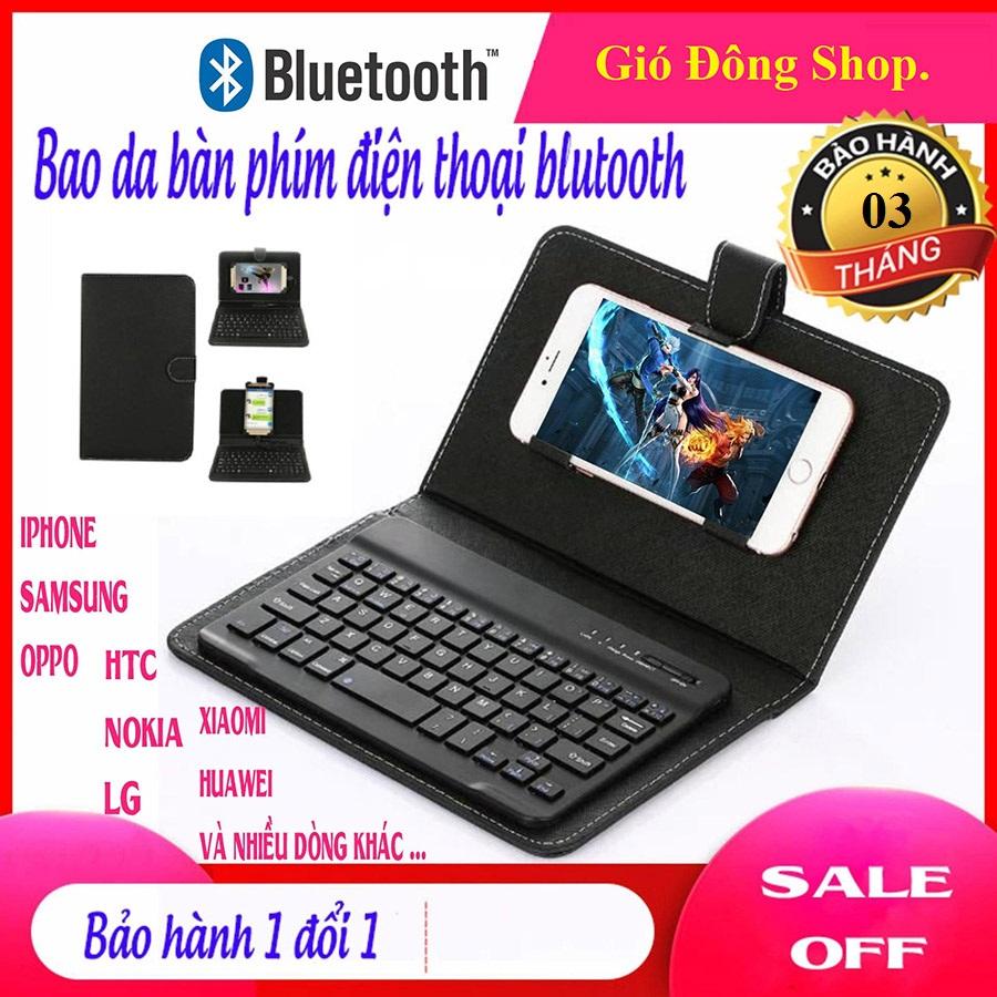 Combo bao da bàn phím chơi game+ cho điện thoại, máy tính bảng từ 4.5-8 inch