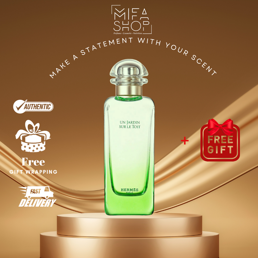 Nước hoa unisex hermes un jardin sur le toit edt 100ml - tester