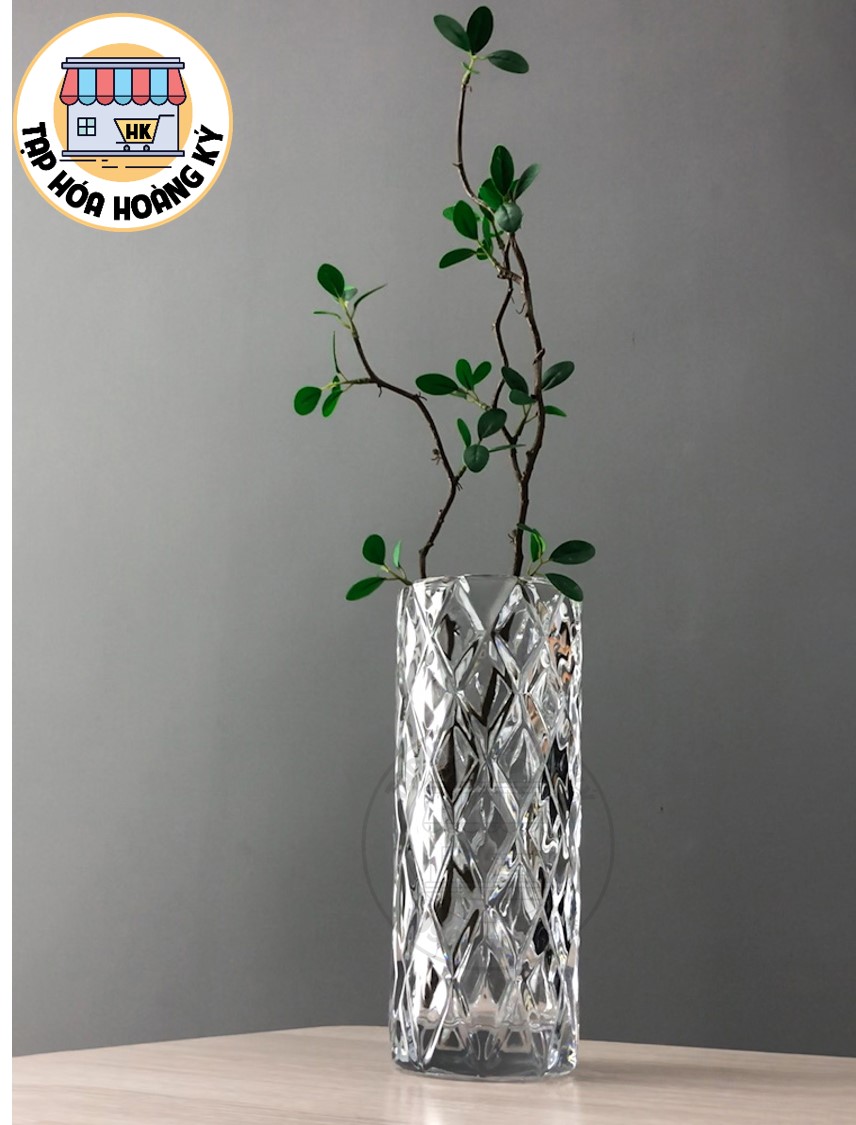 Lọ hoa thủy tinh cao cấp – cao 30cm
