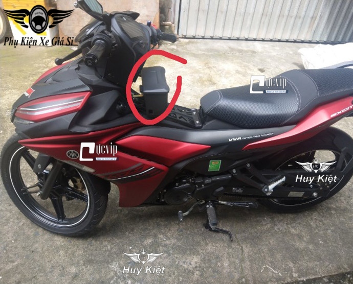 Hộp đựng điện thoại, phụ kiện gắn exciter 155, exciter 150, exciter 135, exciter 2010 ms5665