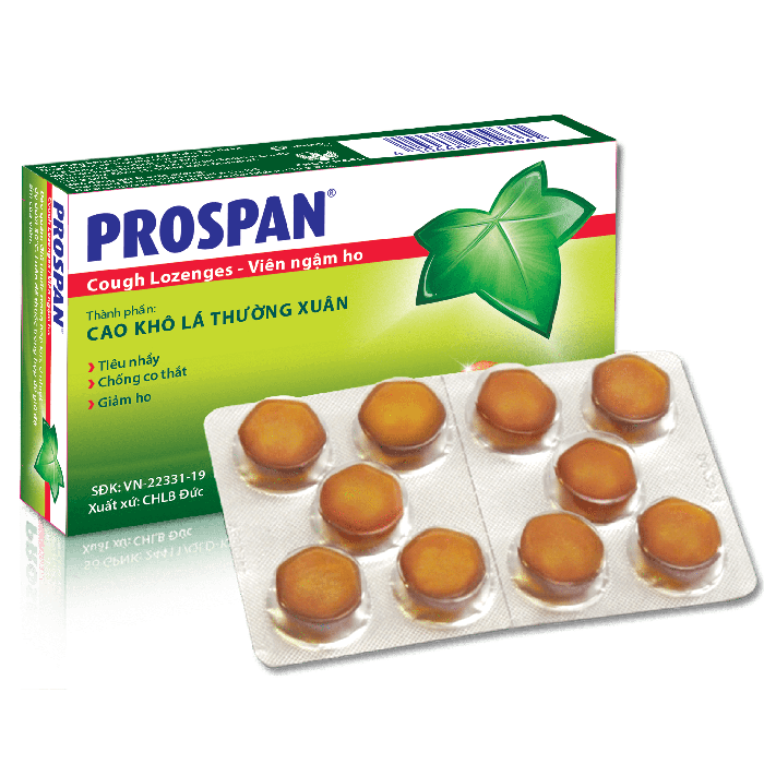 PROSPAN - Viên ngậm giảm ho, đau họng 4 24