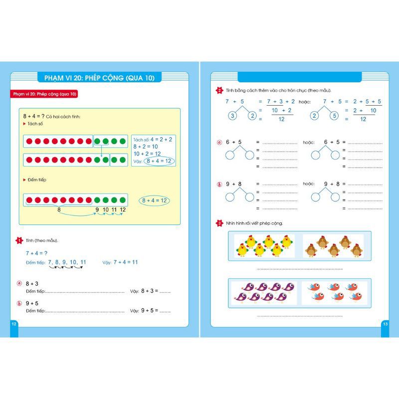 Sách - Combo 2 Cuốn Rèn Kỹ Năng - Tính Nhanh Tính Nhẩm Và Cộng Trừ Trong Phạm Vi 100 - Cộng Trừ Phạm Vi 100