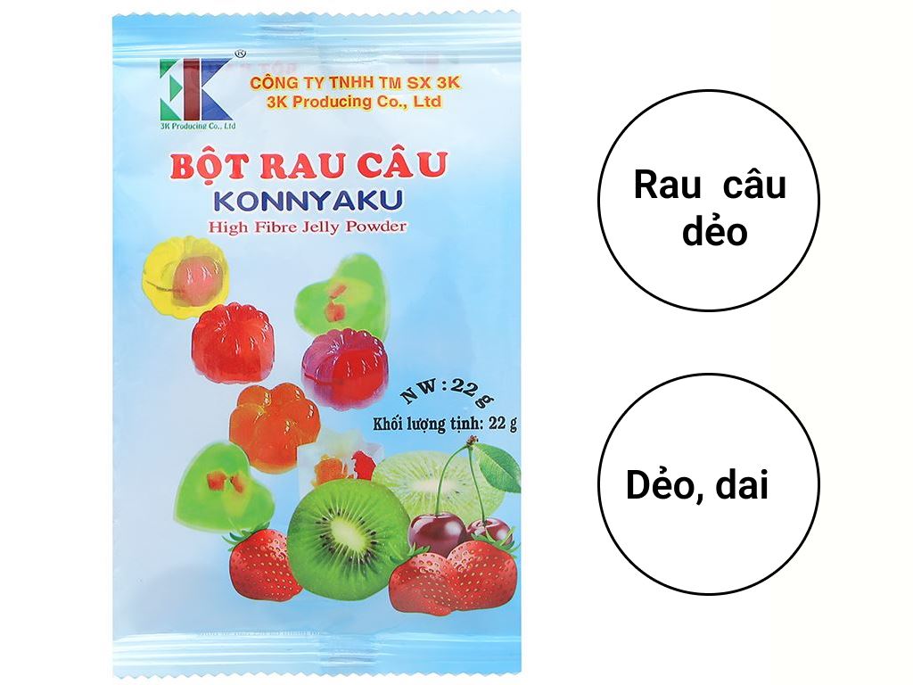Bột rau câu konnyaku