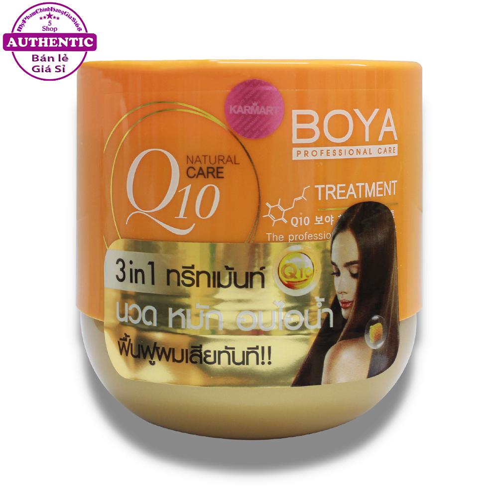 Kem ủ tóc boya q10 hair treatment phục hồi và giúp tóc mềm mượt thái lan
