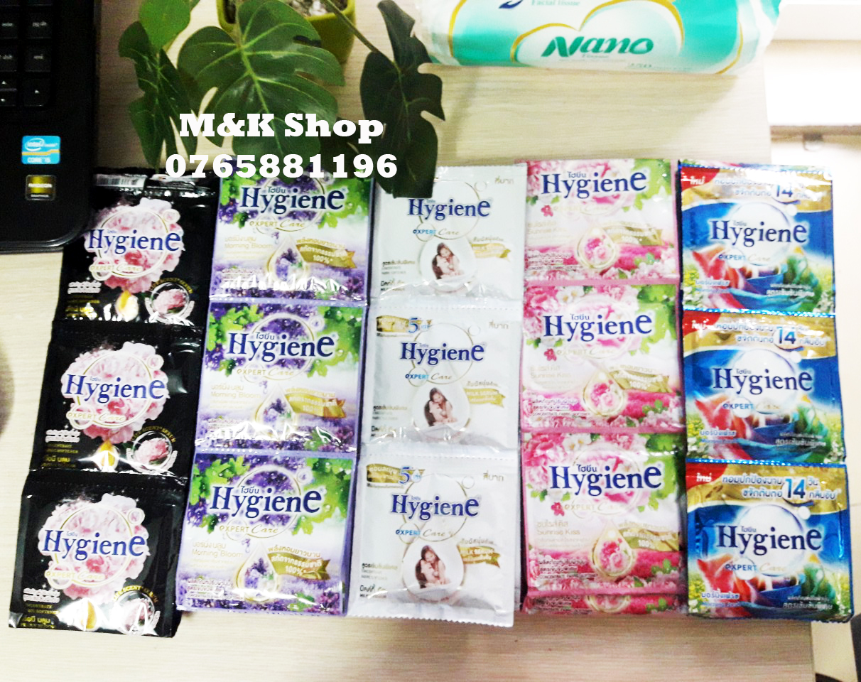 Combo 10 dây xả vải đậm đặc Hygiene màu tùy chọn