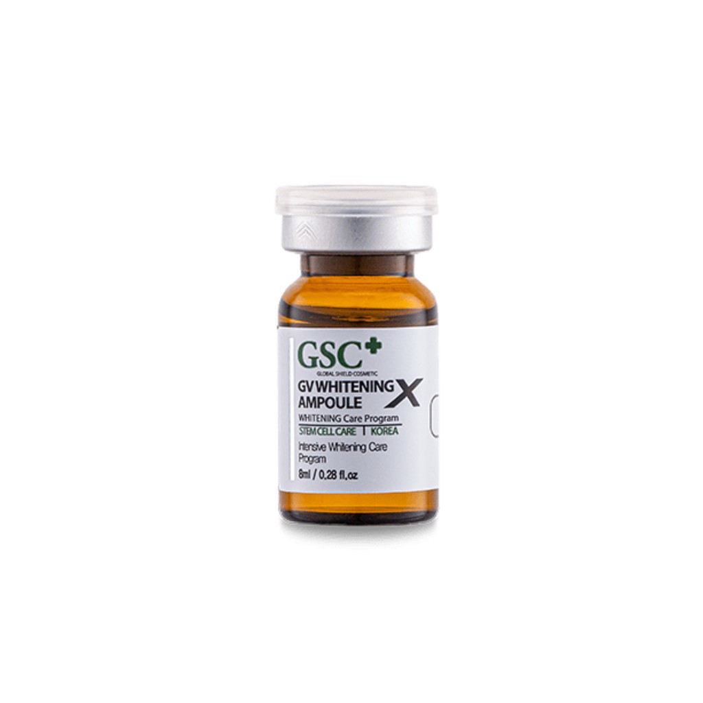 Tế bào gốc xóa mờ nám, trắng da gsc gv whitening ampoule - 01 ống x 8ml
