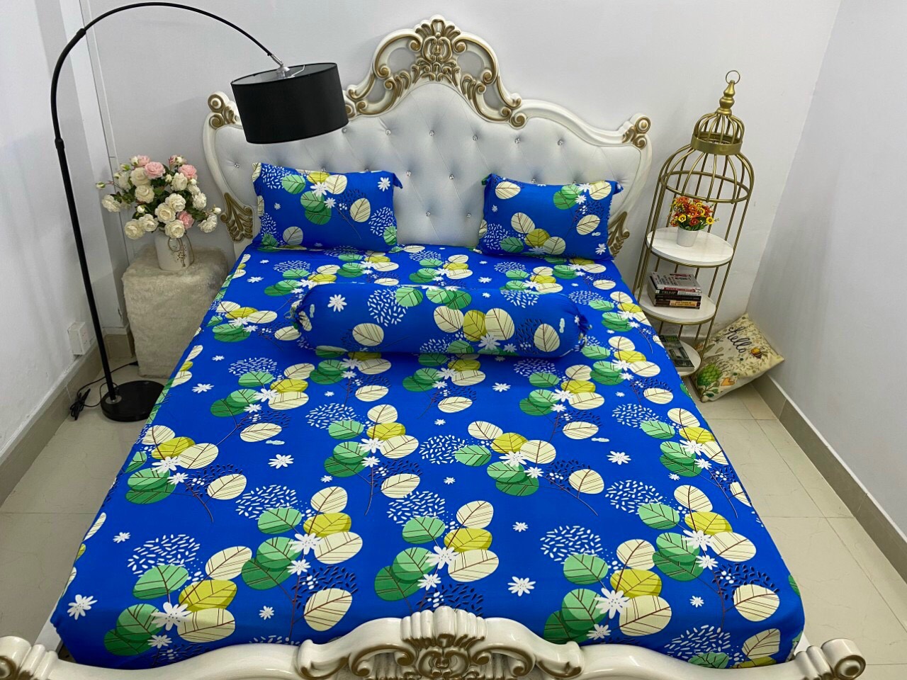 Bộ Drap Thun Hàn Quốc mát lạnh /giao chuẩn mẫu"