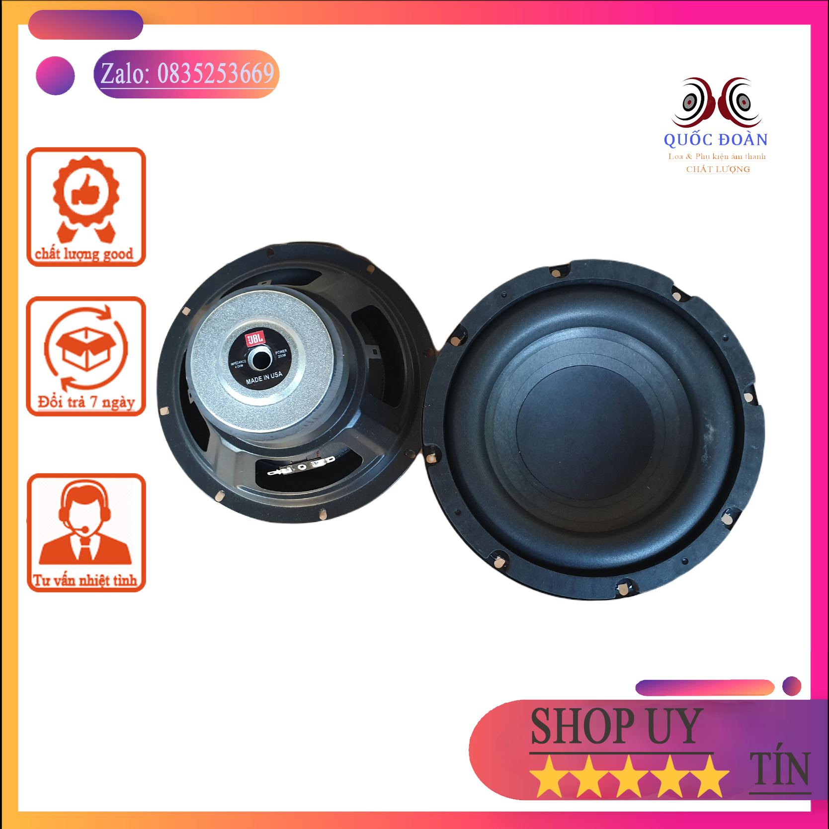 Củ loa sub 20 jbl siêu trầm sub điện , sub hơi cực đẹp từ 100 coil 35 loa sub 8 inch