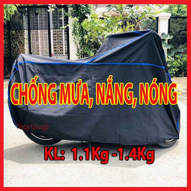 Trùm xe máy loại DÀY,Bạt phủ xe máy,áo trùm xe máy