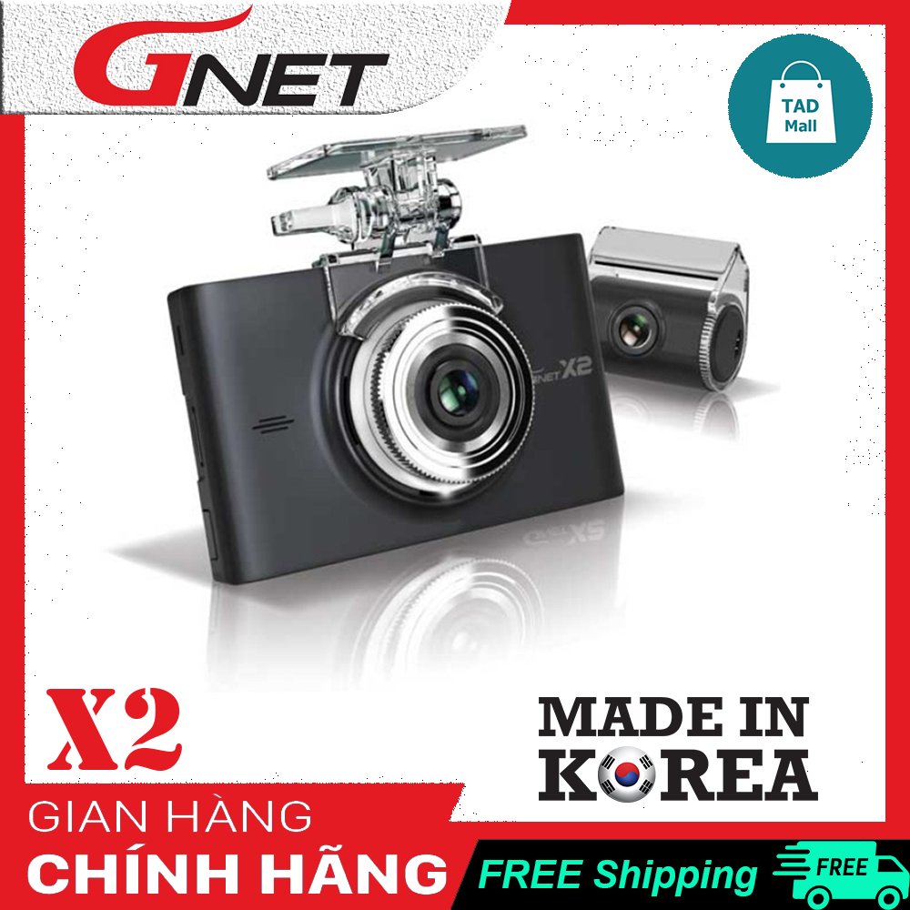 Camera hành trình cao cấp hàn quốc gnet x2 - sang trọng, đẳng cấp - tặng kèm thẻ nhớ 32gb - bh 12 tháng
