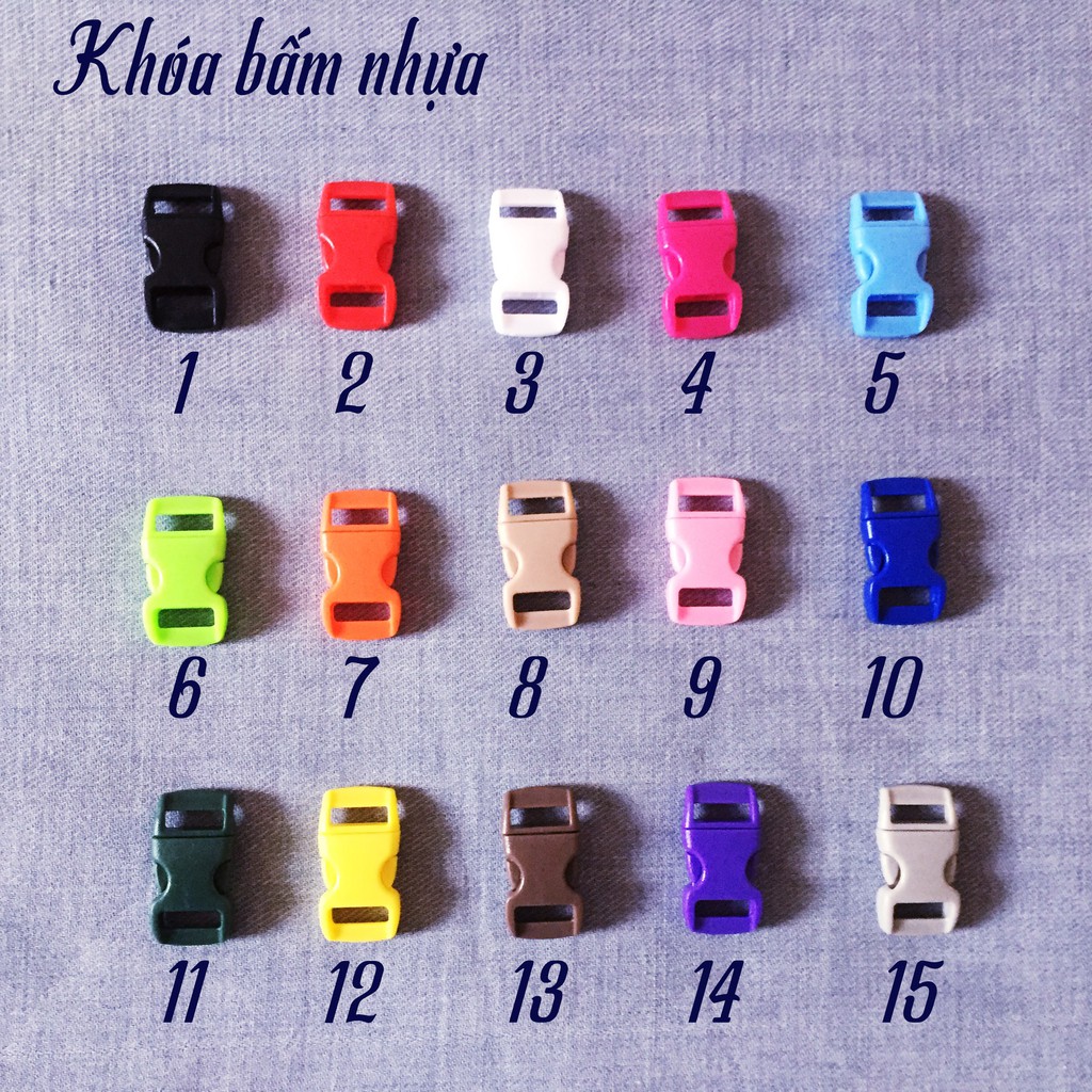 Khóa Paracord Nhựa Làm Vòng Tay Sinh Tồn