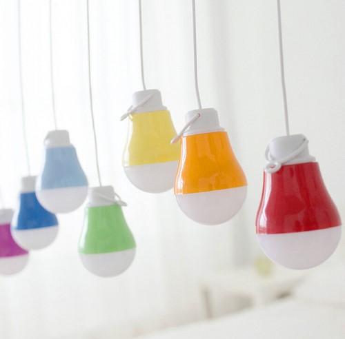 Đèn led bulb usb 5w dùng cổng usb siêu sáng