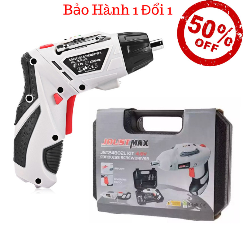 Máy khoan cầm tay, máy khoan mini Bộ máy khoan Mini cầm tay JOUST MAX 45 IN 1 siêu tiện dụng phiên bản mới, khoan và vặn ốc vít, ... đa năng