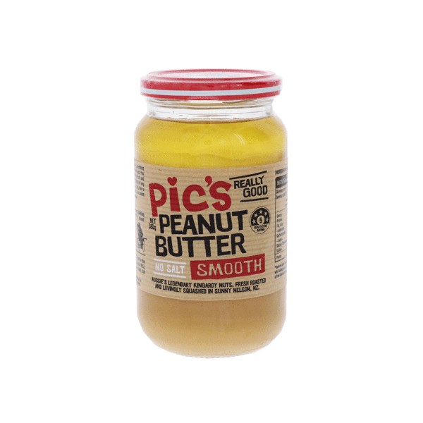 Bơ đậu phộng mịn lạt PicS Peanut Butter Smooth No Salt 380Gr