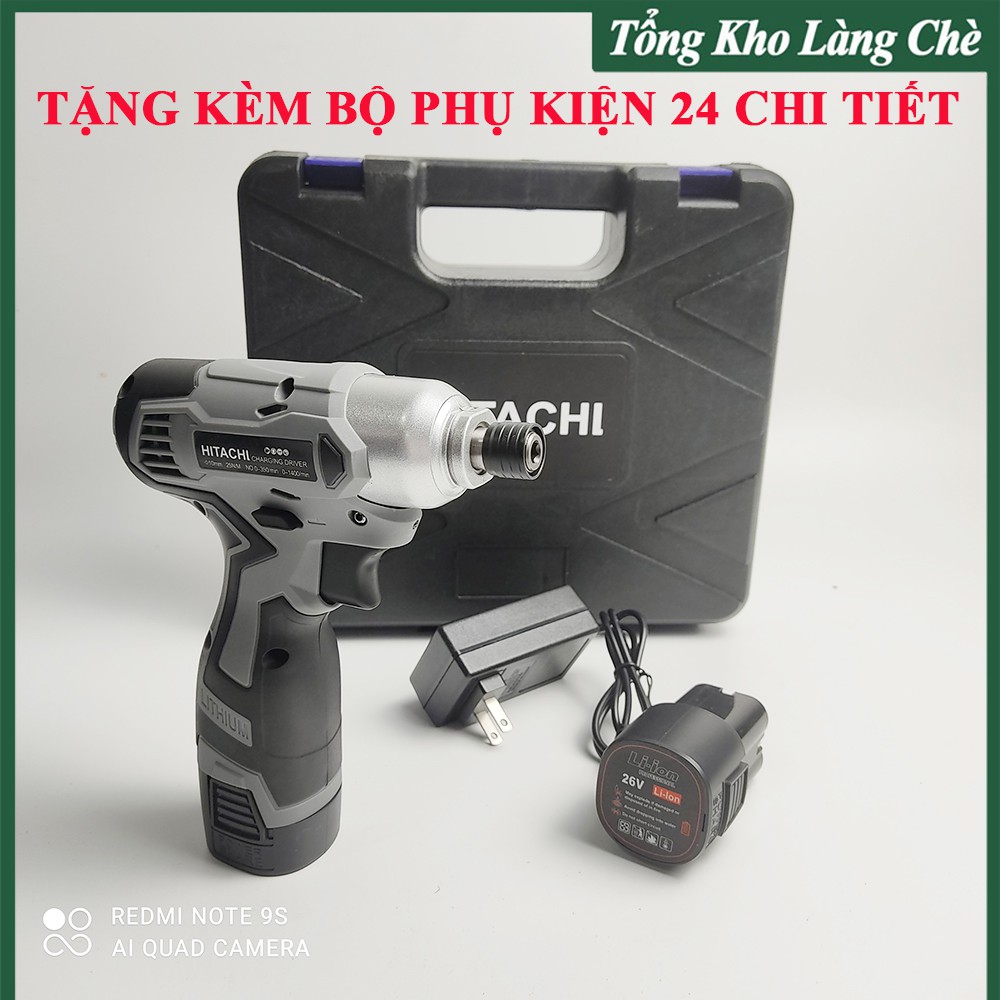 Máy bắn vít chuyên dụng hitachi 26v