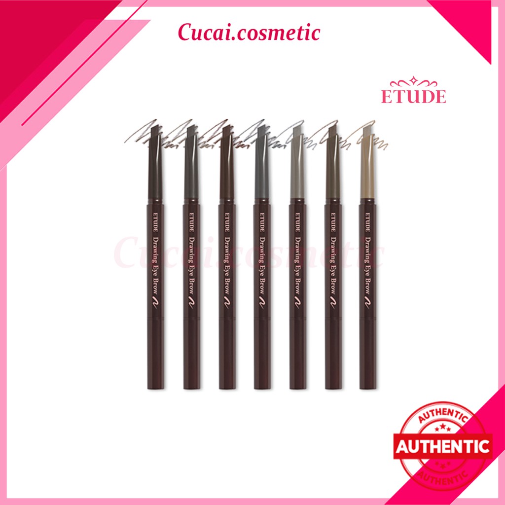 Chì kẻ mày 2 đầu etude house drawing eyebrow 0.25g