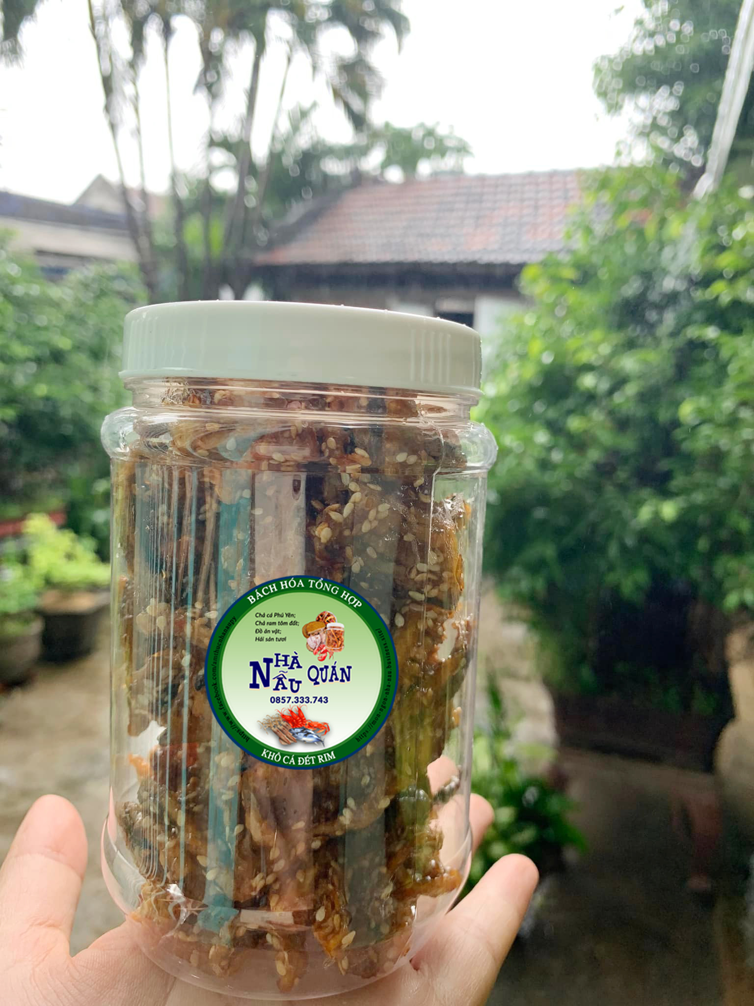 Khô cá đét rim tẩm mè và không tẩm mè