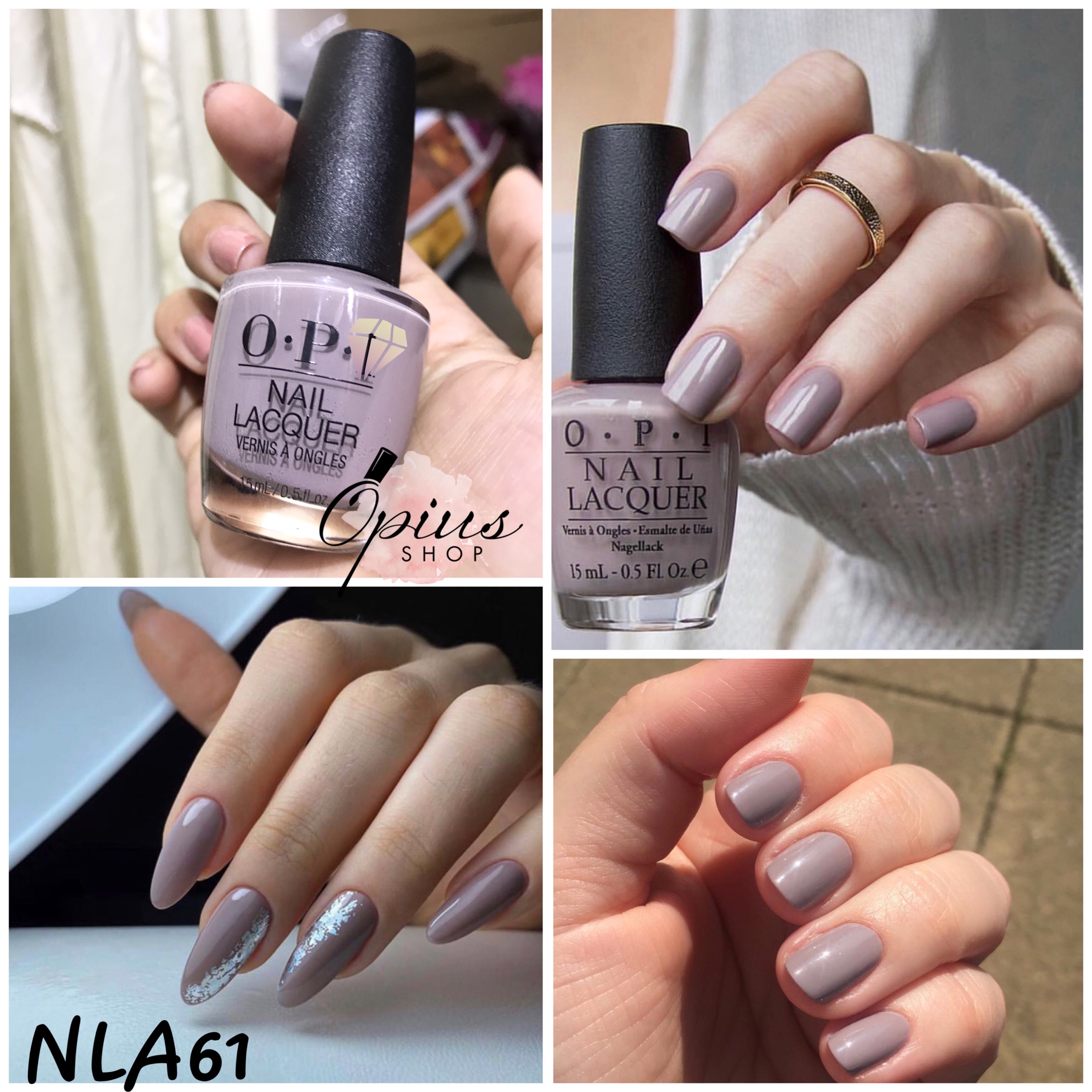 Sơn móng tay opi: taupe less beach