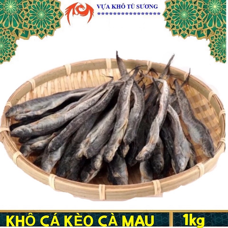 Khô cá kèo loại ngon - khô cá kèo cà mau vị ngọt thơm tự nhiên phân loại 1kg/ 500gram/ 250gram