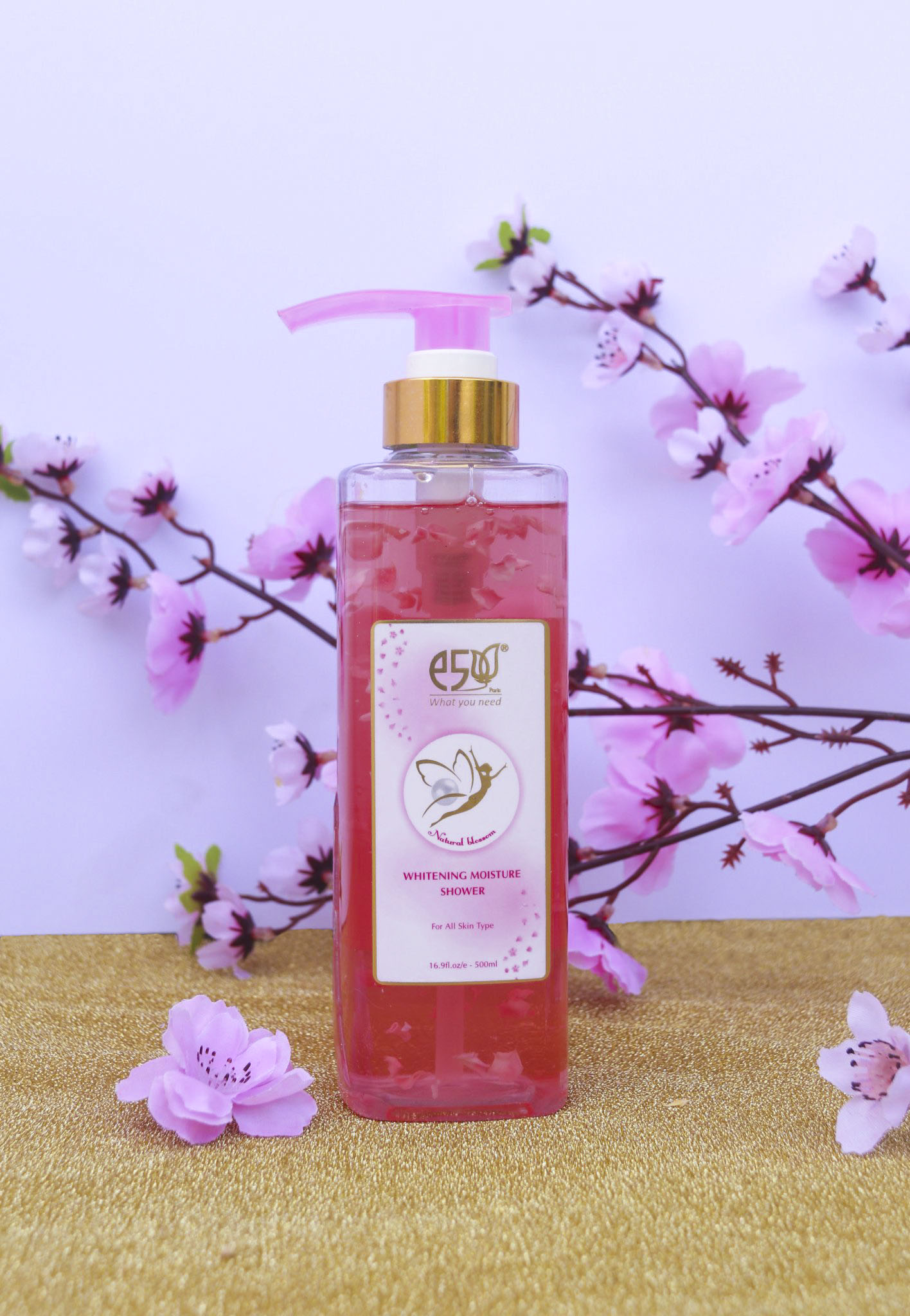 Sữa tắm trắng da giữ ẩm e5