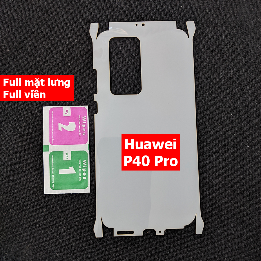 Miếng dán PPF full viền Huawei P40 Pro