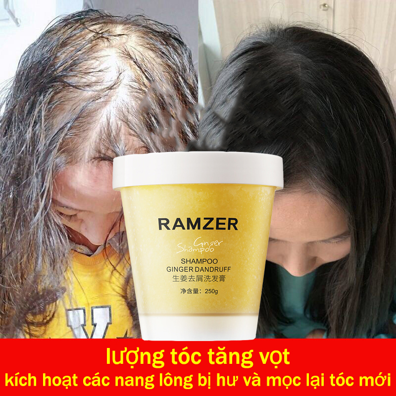 Gội đầu mọc tóc Dầu gội chống rụng tóc Dầu gội gừng 250g Phương pháp cũ nuôi dưỡng tóc ngàn năm kích thích nang tóc giảm rụng tóc kích thích mọc tóc trộitươi mát lượng tóc tăng vọt