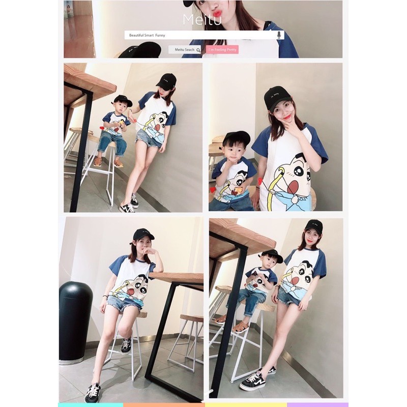 An528 -áo đôi mẹ con shin bắn tên