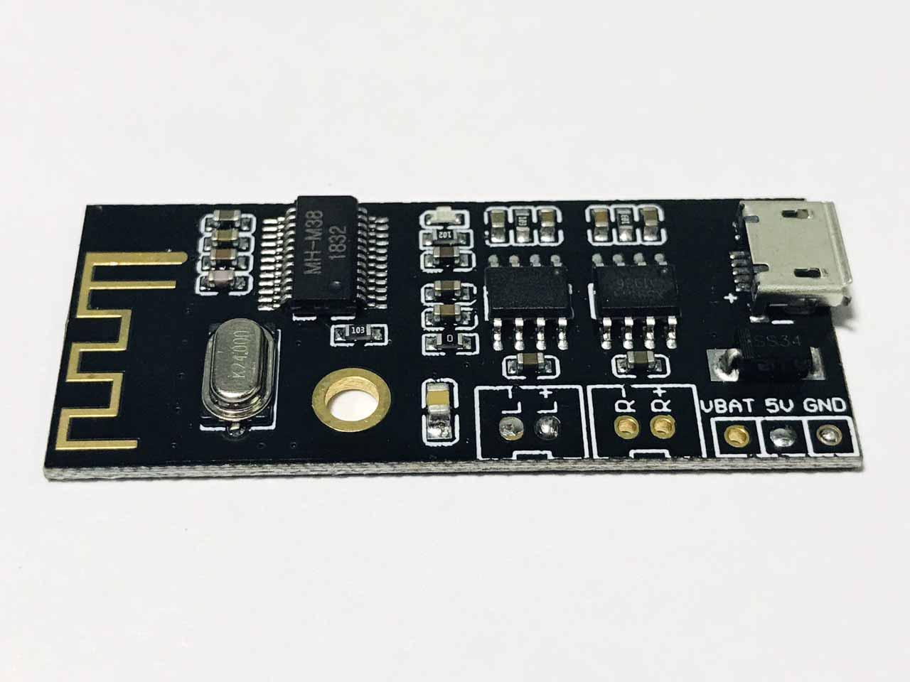 Mạch khuếch đại âm thanh 2x3w bluetooth 4.2 - m38